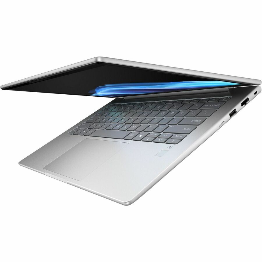 HP EliteBook 6 G1a 14" Copilot+ PC Notebook - WUXGA - 60 Hz - AMD Ryzen AI 7 350 - 32 GB - 512 GB SSD - English Keyboard - Pike Silver Aluminum