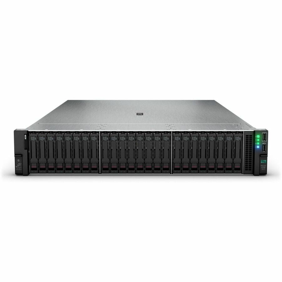 HPE ProLiant DL380 G11 2U Rack Server - 1 x Intel Xeon Gold 5515+ 3.20 GHz - 64 GB RAM - 1.92 TB SSD - (2 x 960GB) SSD Configuration - 12Gb/s SAS, Serial ATA/600, NVMe Controller