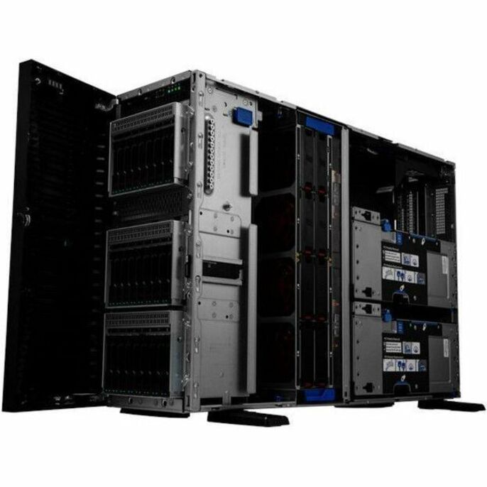 HPE ProLiant ML350 G11 4U Tower Server - 1 x Intel Xeon Silver 4516Y+ 2.20 GHz - 64 GB RAM - 1.92 TB SSD - (2 x 960GB) SSD Configuration - 12Gb/s SAS, Serial ATA/600 Controller