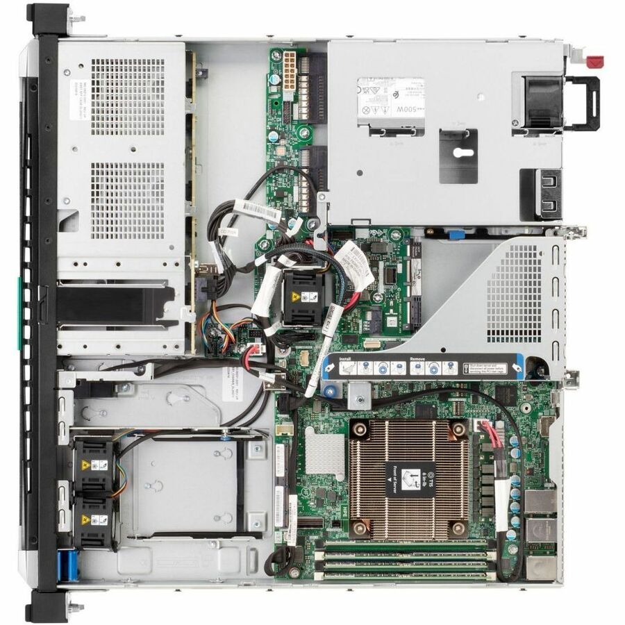HPE ProLiant DL20 G11 1U Rack Server - 1 x Intel Xeon 6315P 2.80 GHz - 16 GB RAM - 2 TB HDD - (2 x 1TB) HDD Configuration - Serial ATA/600 Controller