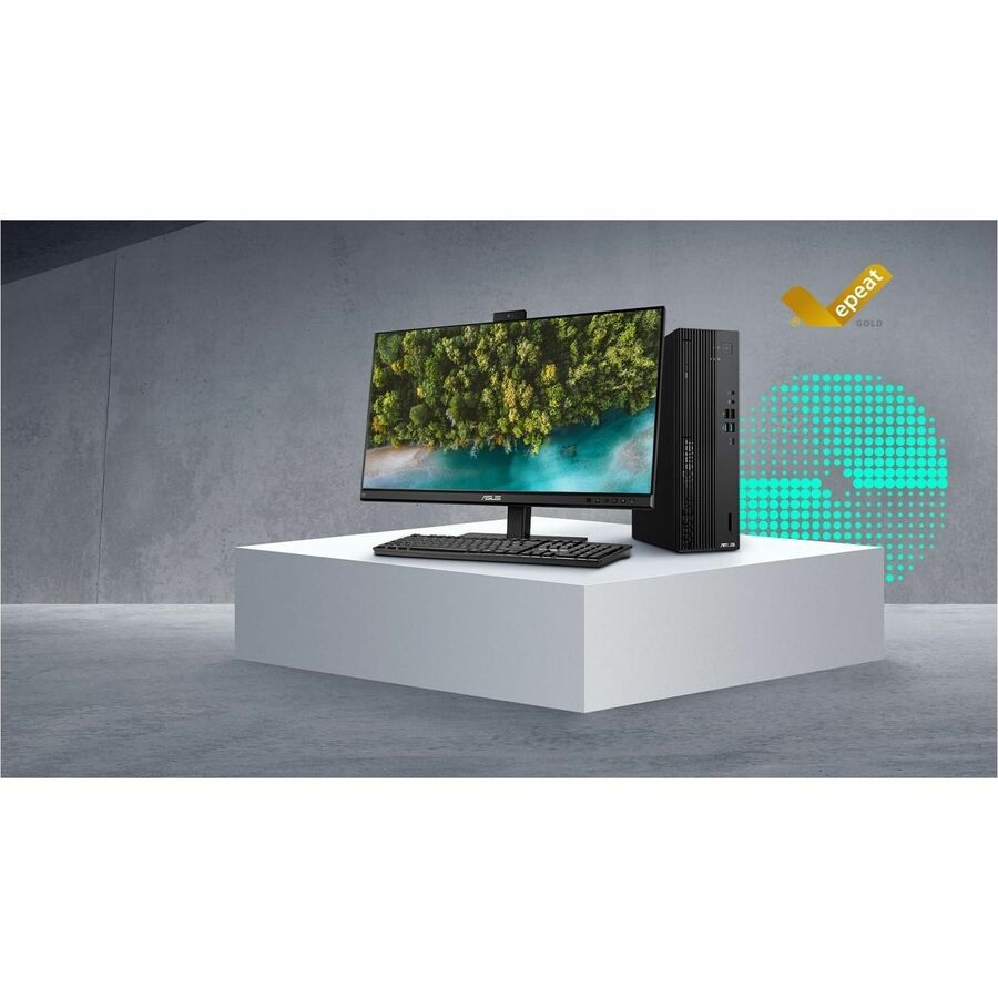 Asus ExpertCenter D7 D701SER-XS503 Desktop Computer - Intel Core i5 14th Gen i5-14500 - 16 GB - 512 GB PCI Express NVMe 4.0 SSD - Small Form Factor - Black