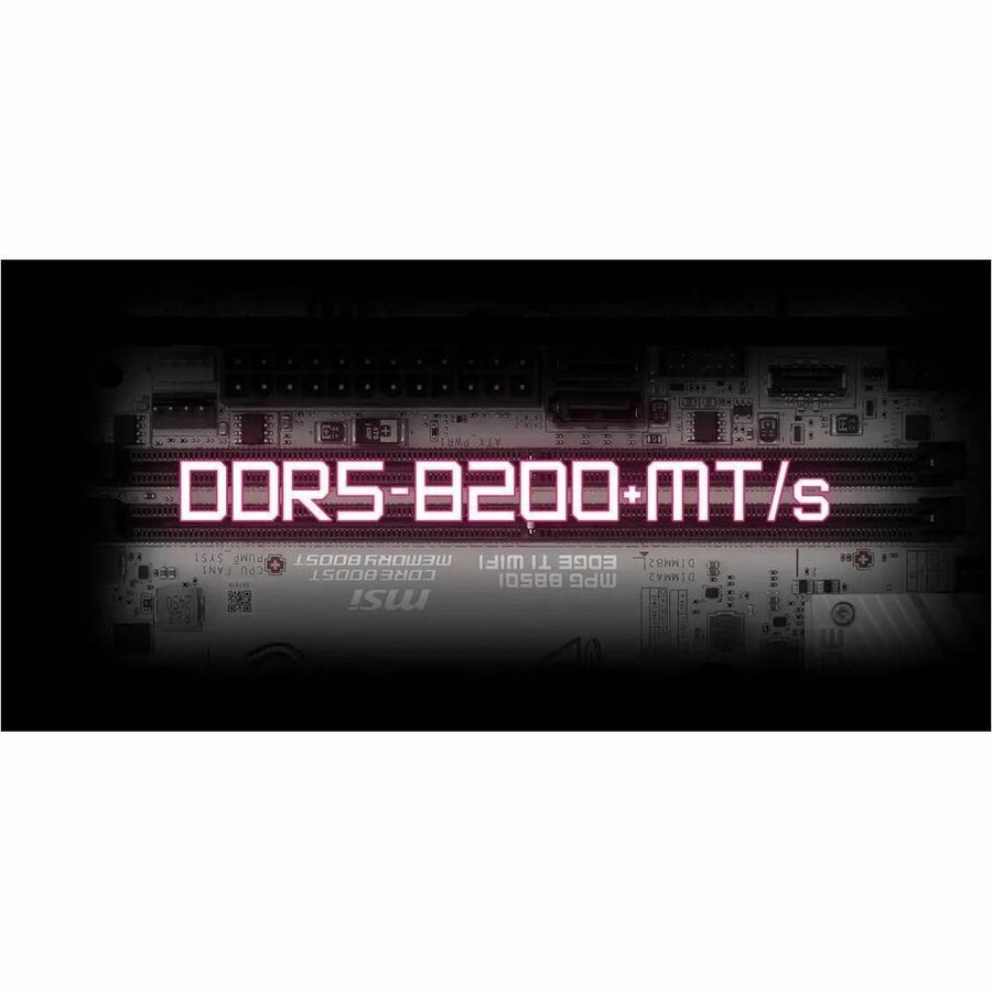 MSI MPG B850I EDGE TI WIFI Gaming Desktop Motherboard - AMD B850 Chipset - Socket AM5 - Mini ITX