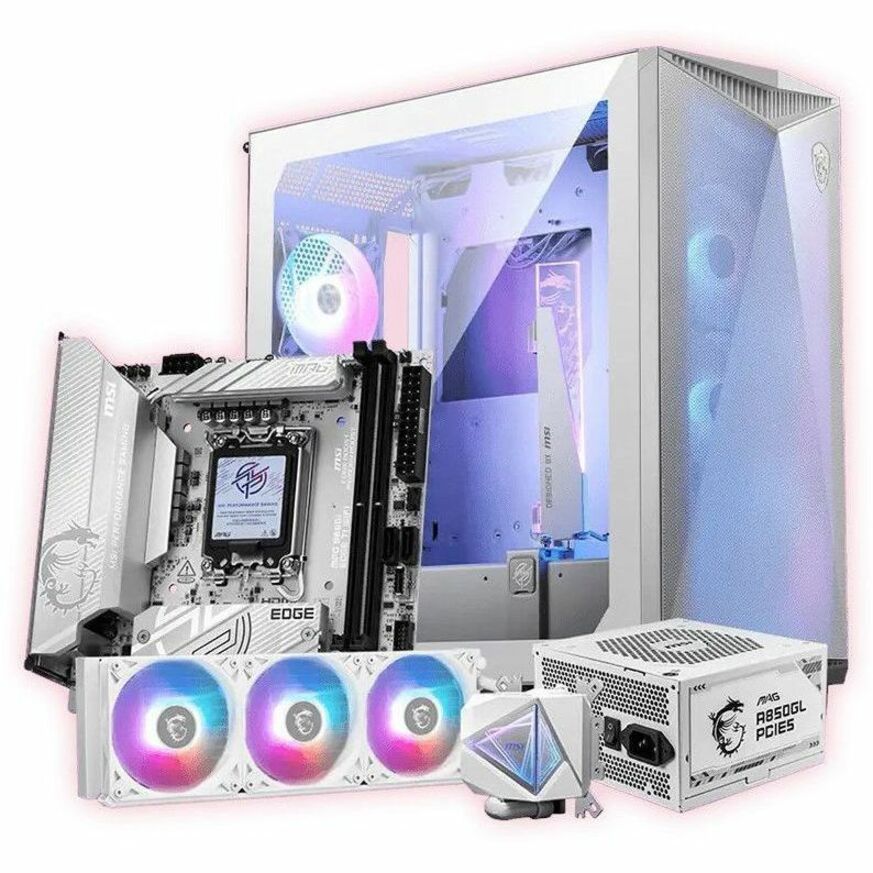 MSI MPG MPG B860I EDGE TI WIFI Gaming Desktop Motherboard - Intel B860 Chipset - Socket LGA-1851 - Mini ITX