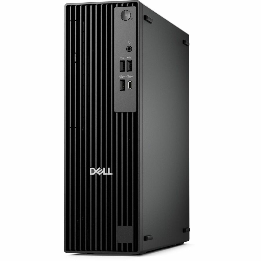 Dell Pro QCS1250 Desktop Computer - Intel Core Ultra 5 235 - vPro Technology - 16 GB - 512 GB SSD - Slim PC - Standard Black
