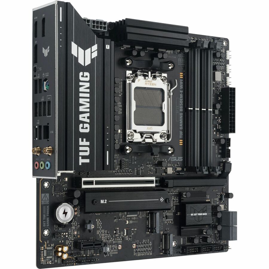 TUF GAMING B650EM-E WIFI Gaming Desktop Motherboard - AMD B650 Chipset - Socket AM5 - Micro ATX