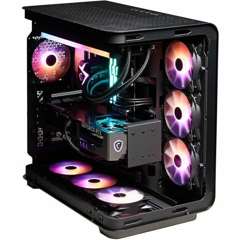 MSI Vision Elite RS AI 2nd VISION R AI 2NVP7-1612US Gaming Desktop Computer - Intel Core Ultra 7 265 - 32 GB - 2 TB SSD - Black