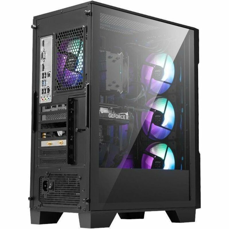 MSI Codex Z2 Codex Z2 D8NVL-488US Gaming Desktop Computer - AMD Ryzen 5 8400F - 16 GB - 1 TB SSD - Black