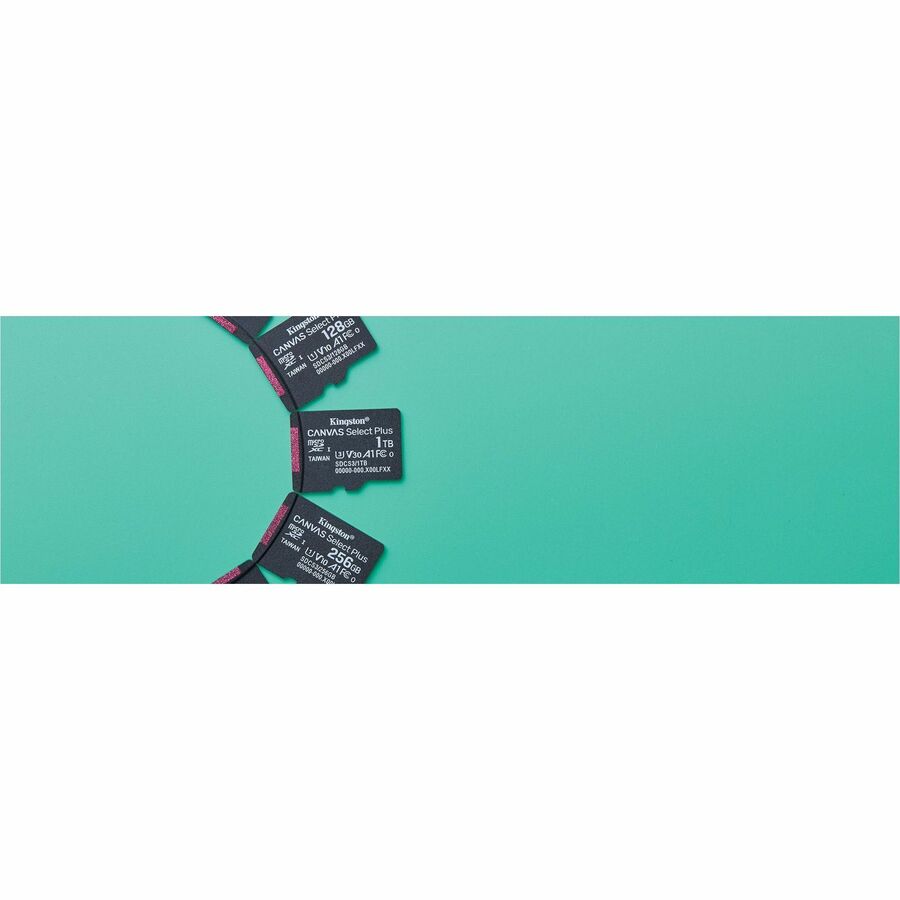 Kingston Canvas Select Plus 128 GB Class 10/UHS-I (U1) V10 microSDXC - 1