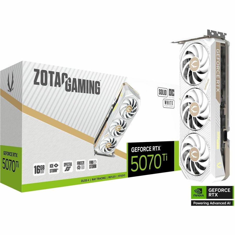 Zotac NVIDIA GeForce RTX 5070 Ti Graphic Card - 16 GB GDDR7