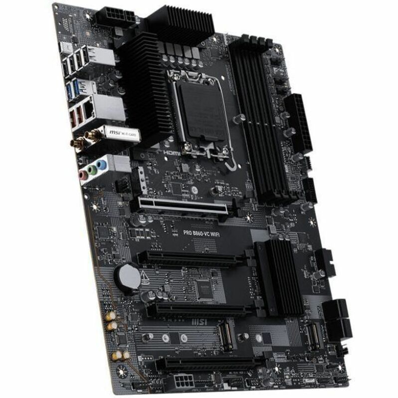 MSI B860-VC WIFI Gaming Desktop Motherboard - Intel B860 Chipset - Socket LGA-1851 - ATX