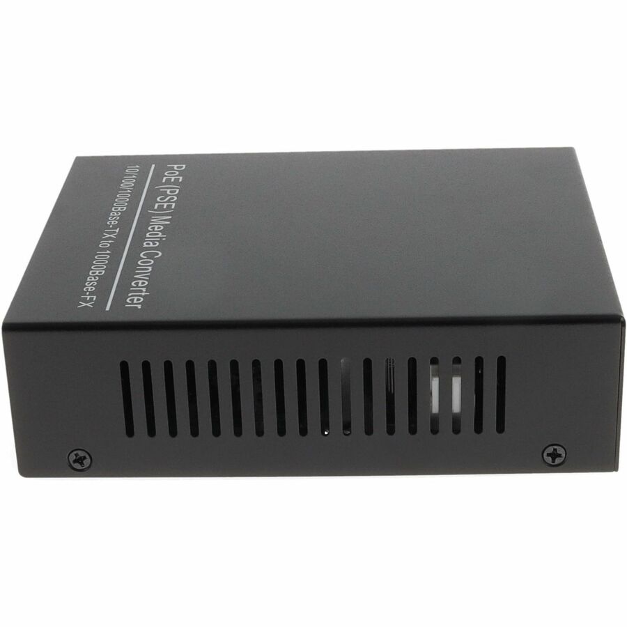 AddOn 10/100/1000Base-TX(RJ-45) to Open SFP Port POE Media Converter