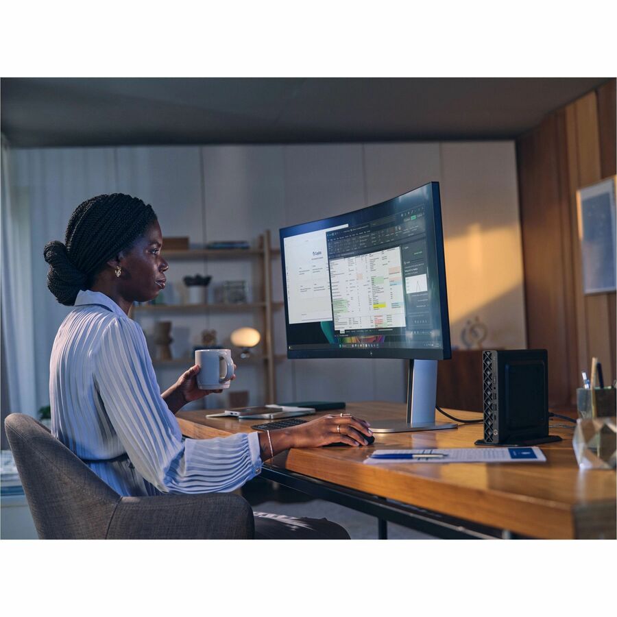 HP EliteDesk 8 G1a Desktop Computer - AMD Ryzen AI 5 PRO 340 - 16 GB - 256 GB SSD - Mini PC - Jack Black