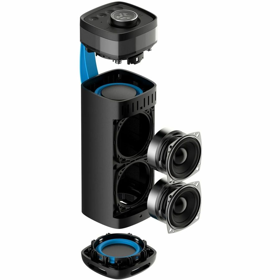 JLab JBuds Party Portable Bluetooth Speaker System - 30 W RMS - Black