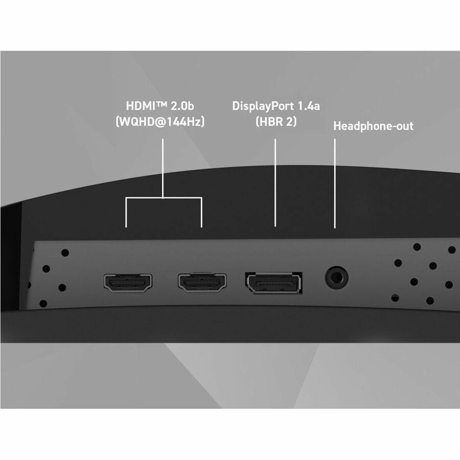 MSI MAG 321CQF E18 32" Class WQHD Curved Screen Gaming LCD Monitor - 16:9 - Black