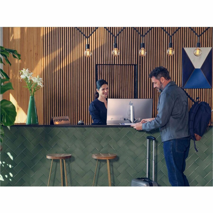 HP EliteStudio 8 AiO G1i All-in-One Computer - Intel Core Ultra 5 235 - vPro Technology - 16 GB - 512 GB SSD - 23.8" Full HD Touchscreen - Desktop - Pike Silver