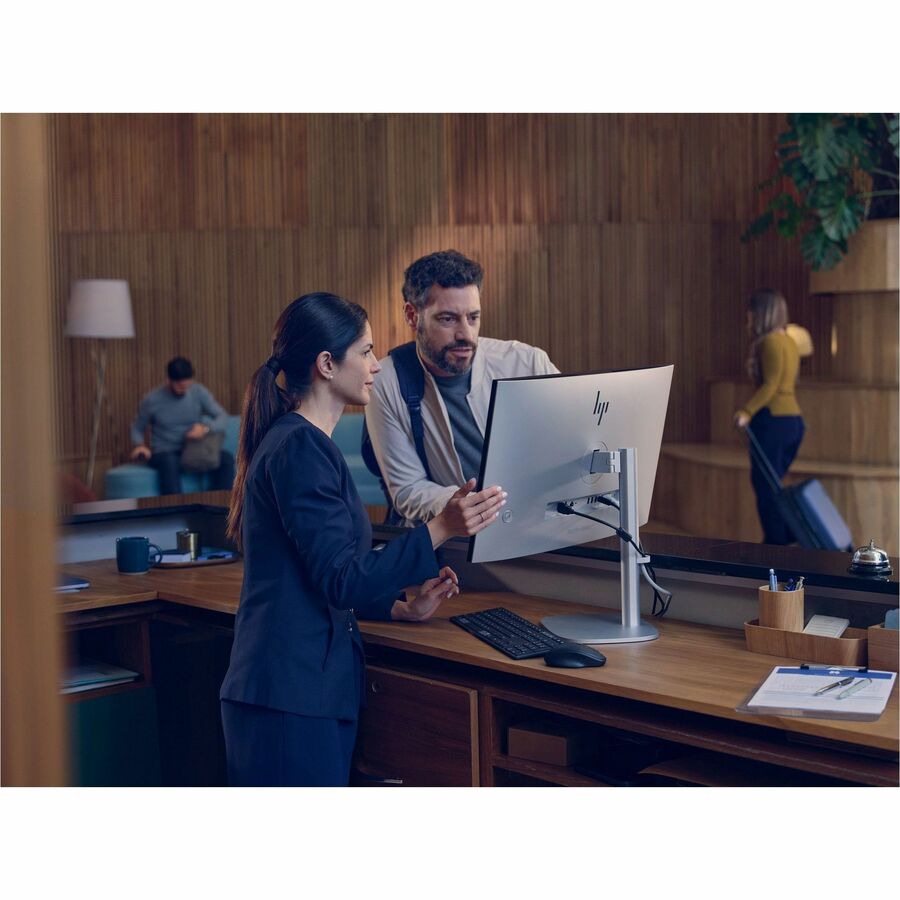 HP EliteStudio 8 AiO G1i All-in-One Computer - Intel Core Ultra 7 265 - vPro Technology - 16 GB - 512 GB SSD - 23.8" Full HD Touchscreen - Desktop - Pike Silver