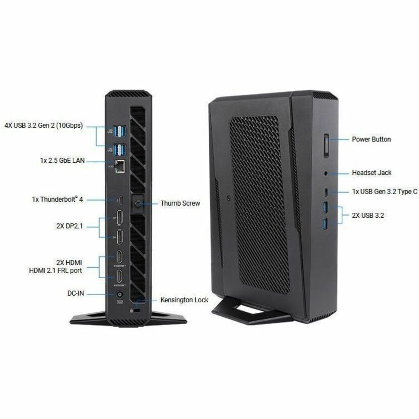 Asus NUC 15 Performance NUC15JNK Barebone System - Mini PC - Intel Core Ultra 9 275HX 2.70 GHz Tetracosa-core (24 Core)