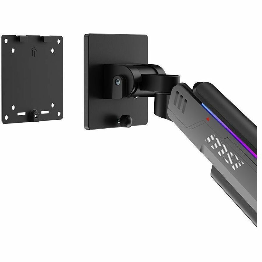 MSI Mounting Arm for Monitor, Display - Matte Black, Painted Gray - Horizontal