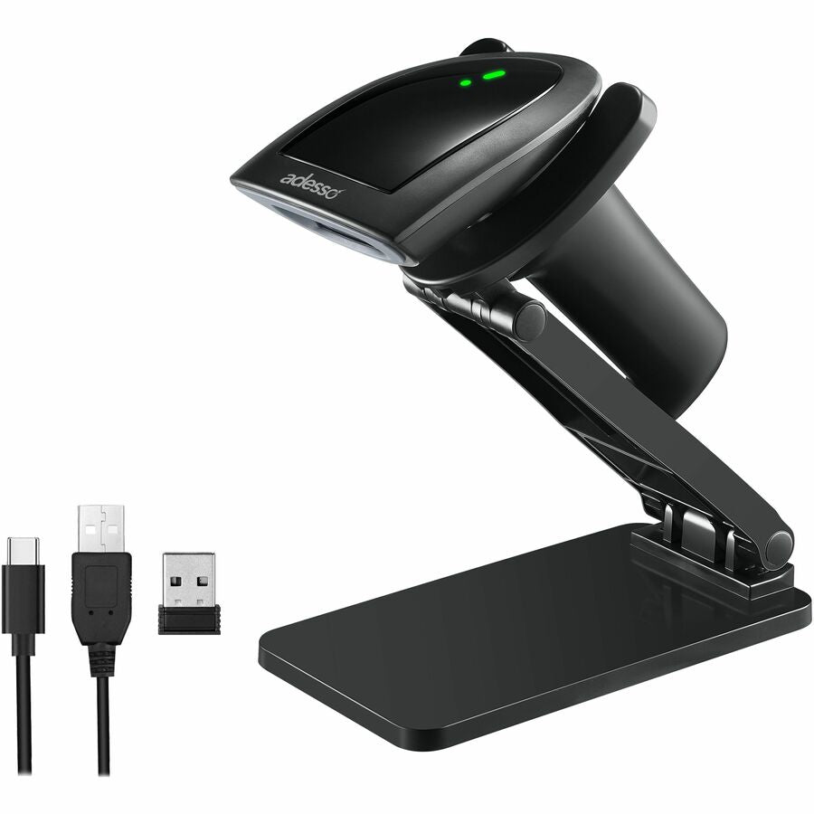 Adesso NuScan 2900 Bluetooth and Wireless 2D Barcode Scanner