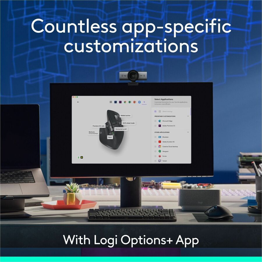 Logitech MX Master 3S - Performance Wireless Mouse with Ultra-fast Scrolling, Ergo, 8K DPI, Track on Glass, Quiet Clicks, Bluetooth, Windows, Linux, Chrome, Black
