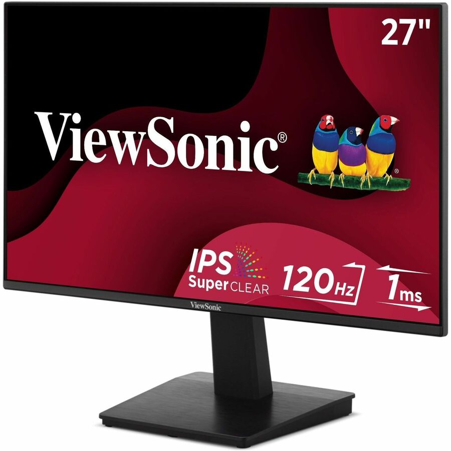 Viewsonic VA2748-MH 27 Inch Full HD 1080p IPS Monitor with 120Hz, Variable Refresh Rate, Eye Care, HDMI, and VGA Inputs for Home and Office