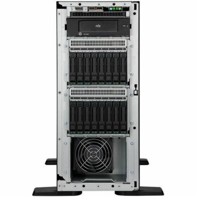 HPE ProLiant ML110 G11 4.5U Tower Server - 1 x Intel Xeon Silver 4510 2.40 GHz - 32 GB RAM - 960 GB SSD - (2 x 480GB) SSD Configuration - Serial ATA/600, 12Gb/s SAS, NVMe Controller