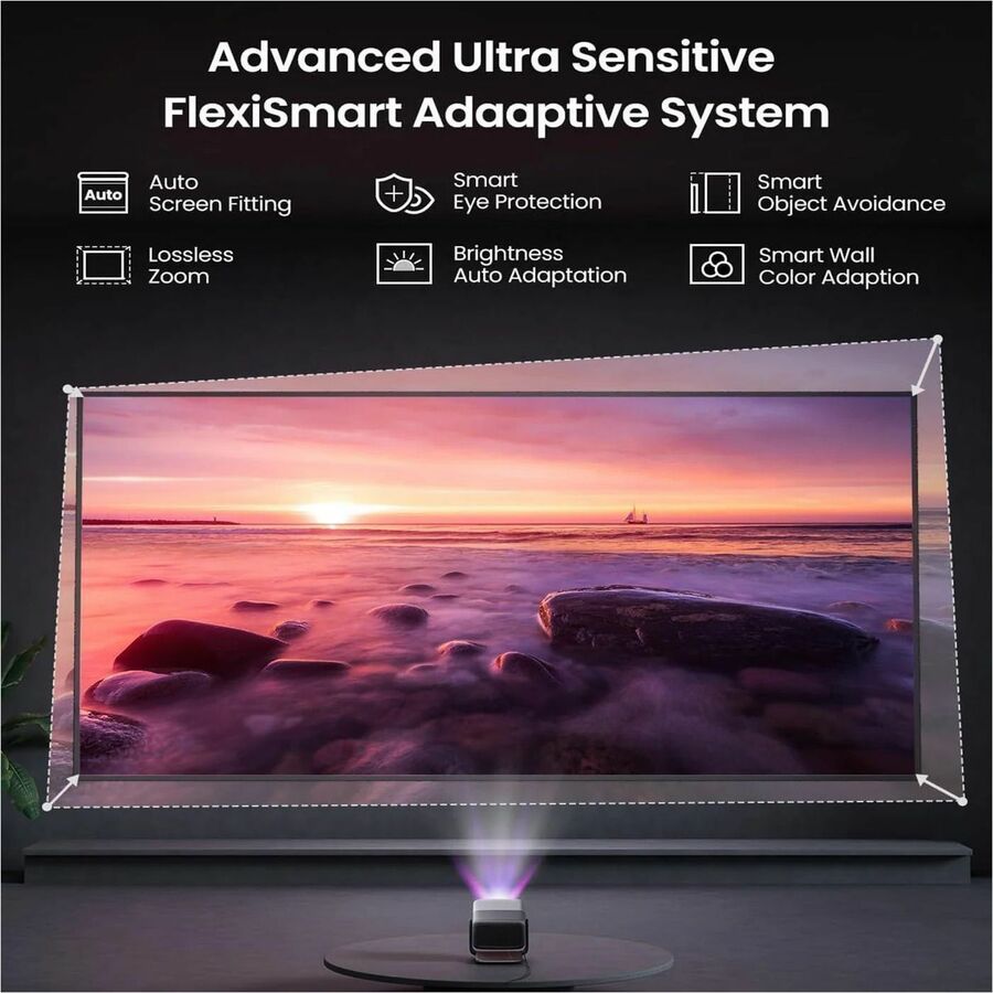 JMGO N1S Ultimate 3D DLP Projector - Portable, Wall Mountable, Ceiling Mountable