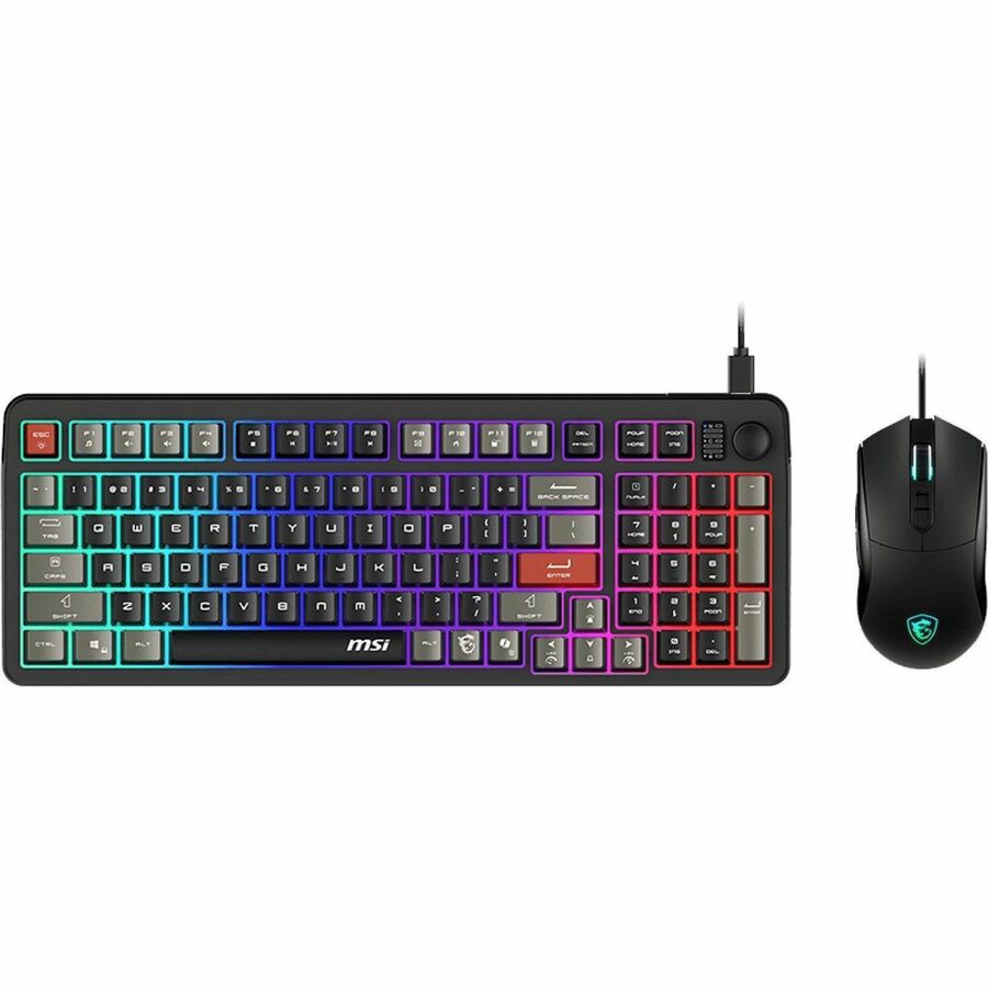 MSI FORGE GK110 COMBO Gaming Keyboard & Mouse