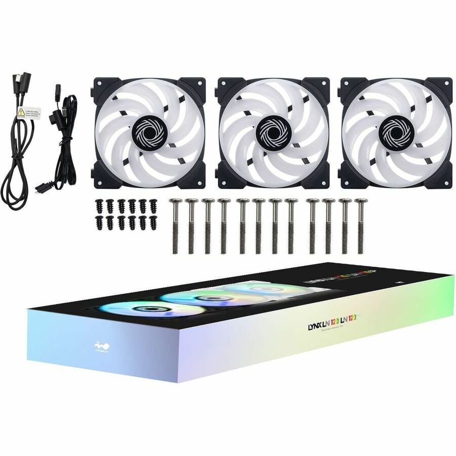 In Win Lynx LN120 Cooling Fan - 3 Pack
