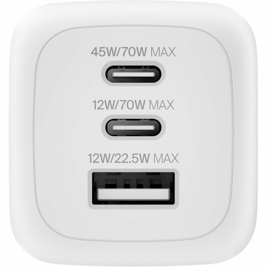 Belkin BoostCharge Pro 3-Port GaN Wall Charger 70W