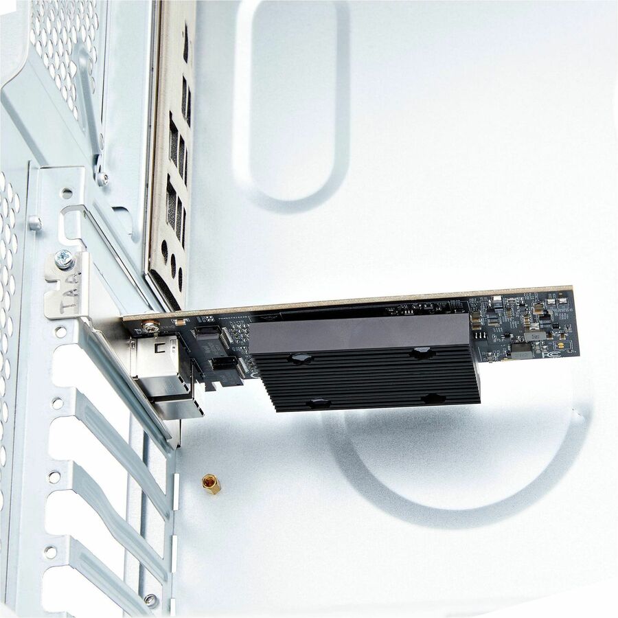 StarTech.com 2-Port PCIe 10Gb Ethernet Network Card, Dual RJ45 10GBase-T/Gigabit, Broadcom BCM57416 Chipset, NIC Card, Windows & Linux