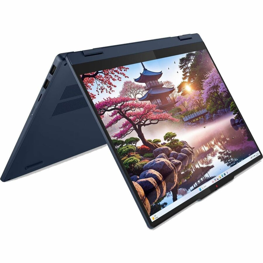 Lenovo IdeaPad 5 14AKP10 83KT002QUS 14" Touchscreen Convertible Copilot+ PC 2 in 1 Notebook - WUXGA - 60 Hz - AMD Ryzen AI 5 340 - 16 GB - 1 TB SSD - English Keyboard - Cosmic Blue