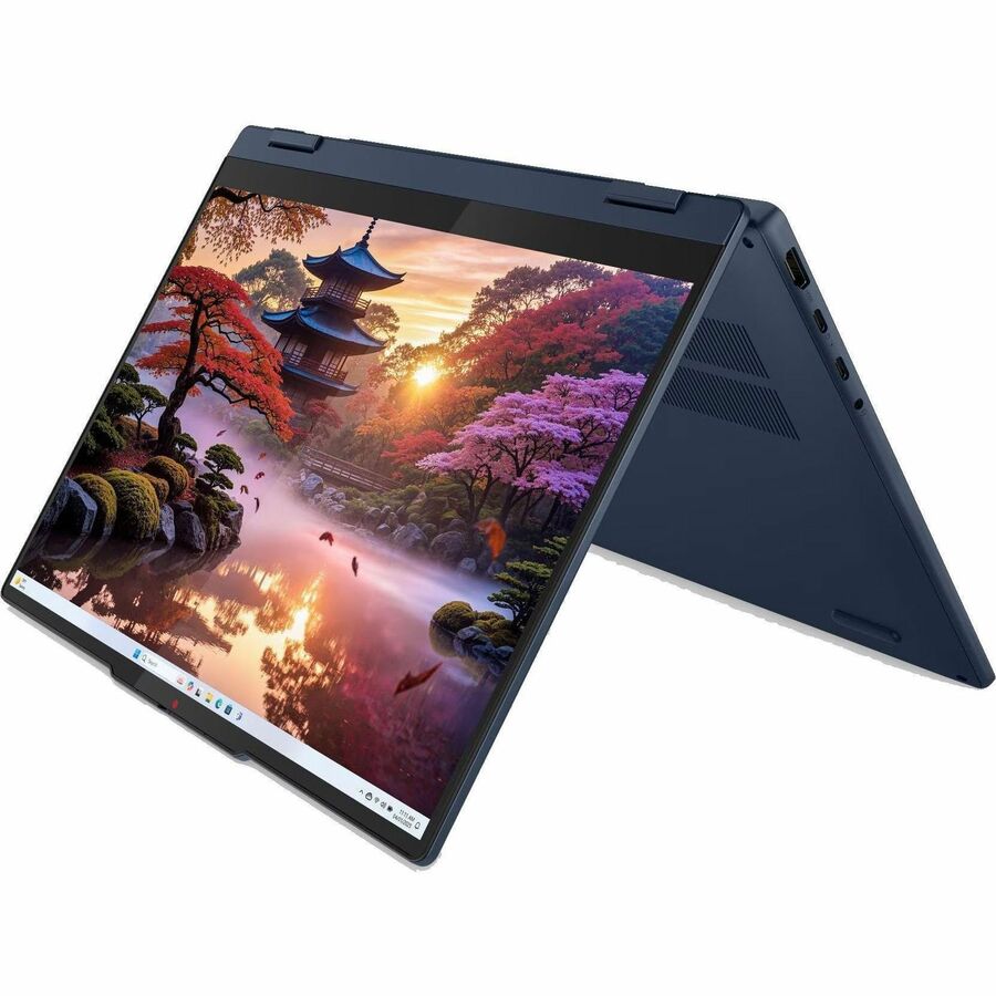 Lenovo IdeaPad 5 14AKP10 83KT002QUS 14" Touchscreen Convertible Copilot+ PC 2 in 1 Notebook - WUXGA - 60 Hz - AMD Ryzen AI 5 340 - 16 GB - 1 TB SSD - English Keyboard - Cosmic Blue