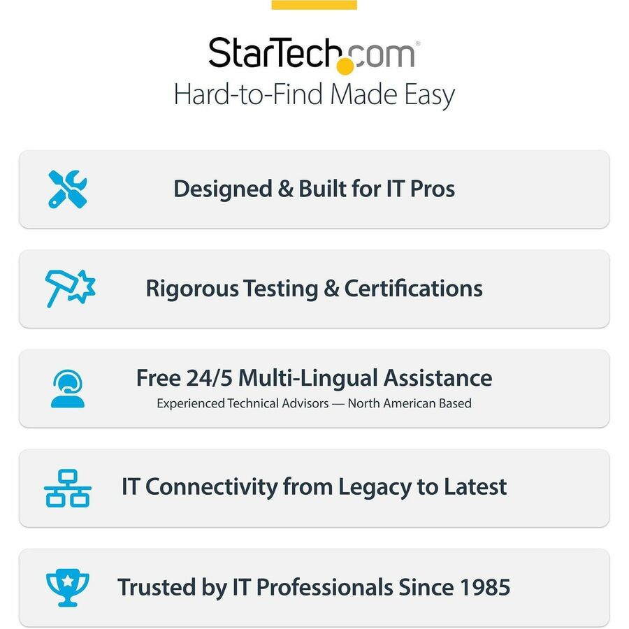 StarTech.com 2m (6.6ft) Certified Ultra High Speed HDMI Cable, 8K 60Hz/4K 120Hz, HDMI 2.1 Cable with HDR10+ / eARC, 48Gbps, 8K HDMI Cord