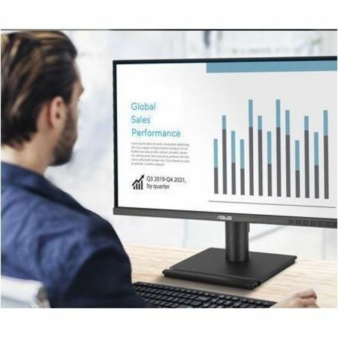 Asus BE248QF 24" Class WUXGA LED Monitor - 16:10 - Black