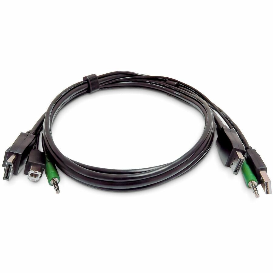 StarTech.com 6ft (1.8m) HDMI KVM Cable, USB 2.0, 3.5mm Audio, Universally Compatible Combo Cable for KVM Switches, TAA