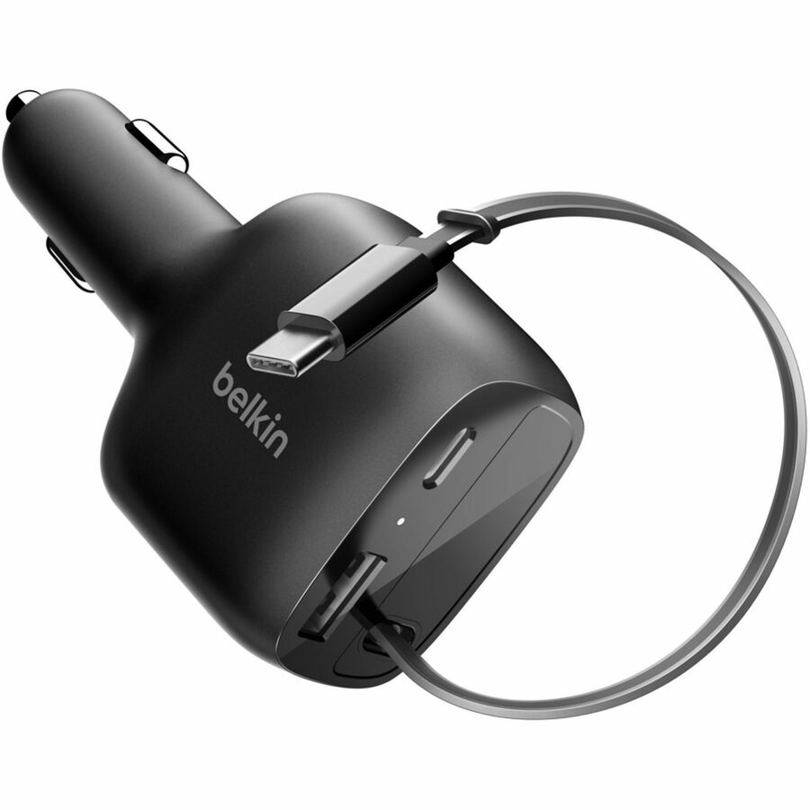 Belkin BoostCharge Retractable Car Charger 75W
