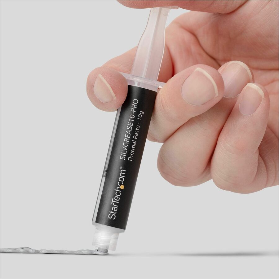 StarTech.com High-Performance Silicone Thermal Paste, Compound for CPUs GPUs and ICs, Processor Grease Improves Heat Transfer and Cooling