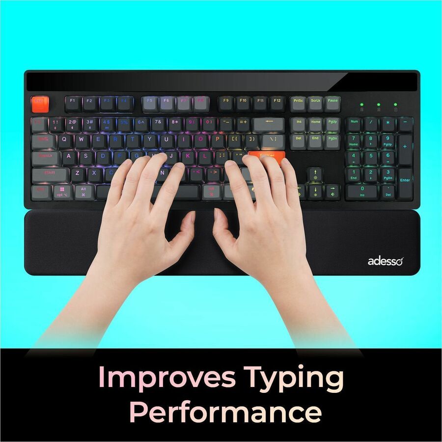 Adesso TRUFORM P330 Full Size Keyboard Wrist Rest