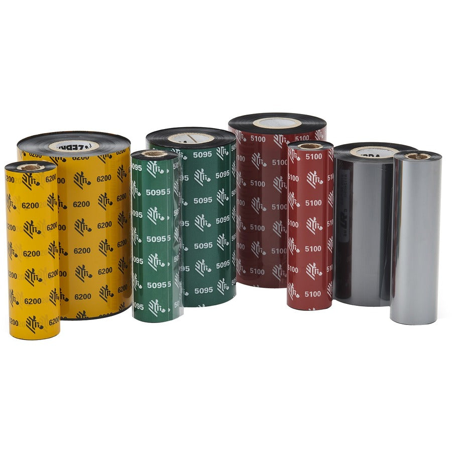 Zebra Resin Ribbon 6.06inx1476ft 5095 High Performance 1in core