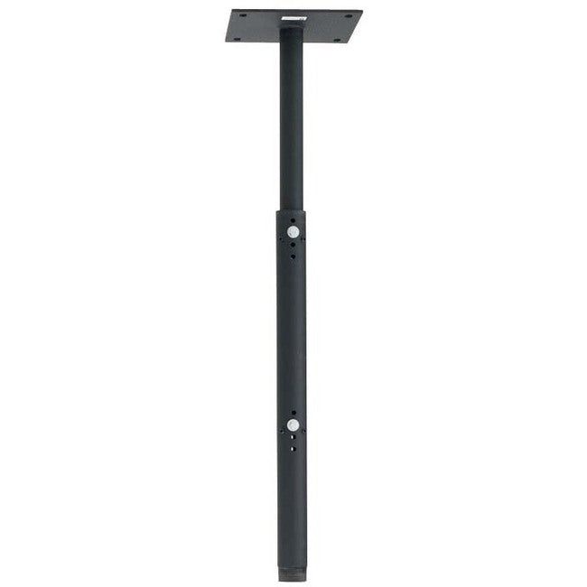 Chief 8" Ceiling Plate with 1.5" NPT 24-46" Extension Column - Black