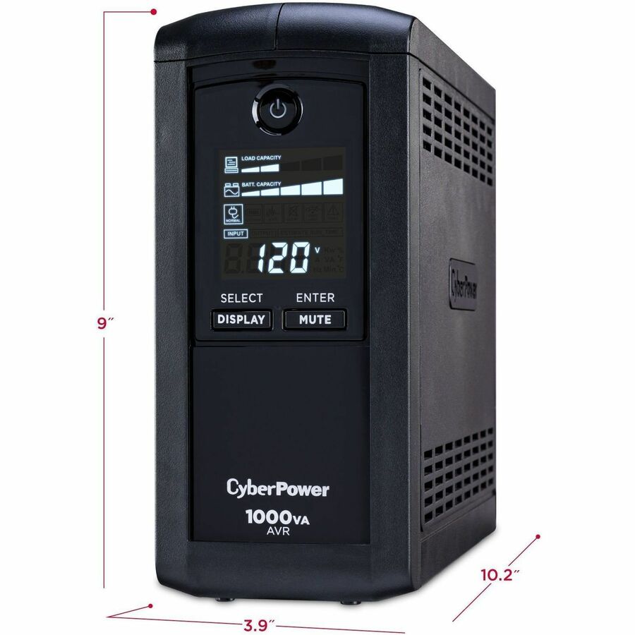 1000VA/600W UPS MINITOWER LCD
