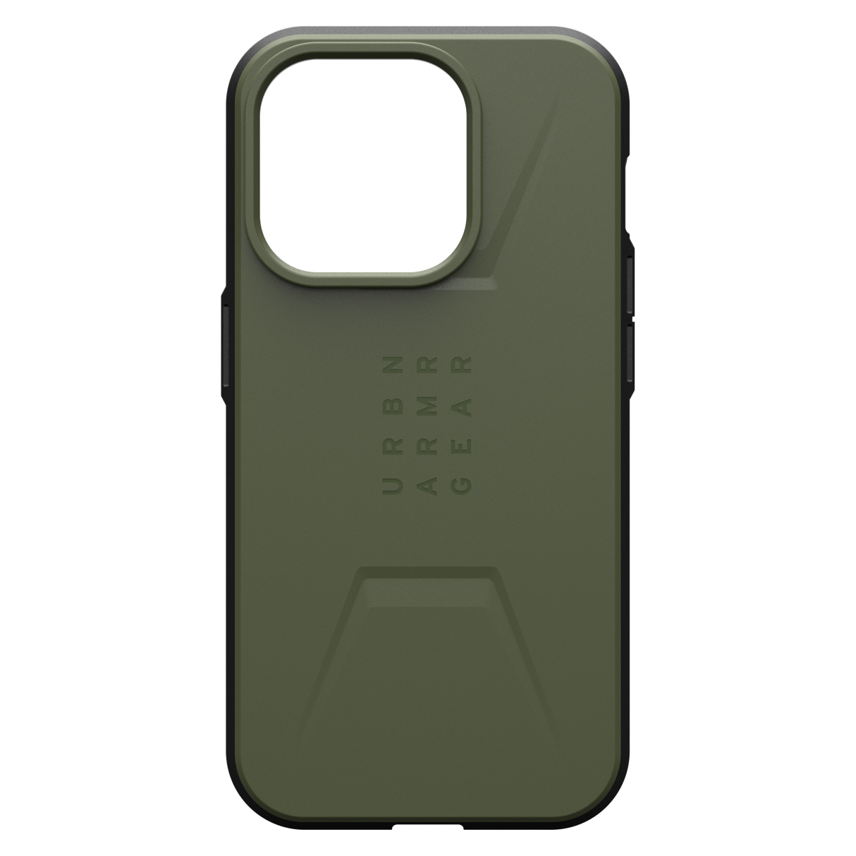 Urban Armor Gear Uag - Civilian Magsafe Case For Apple Iphone 15 Pro - Olive Drab
