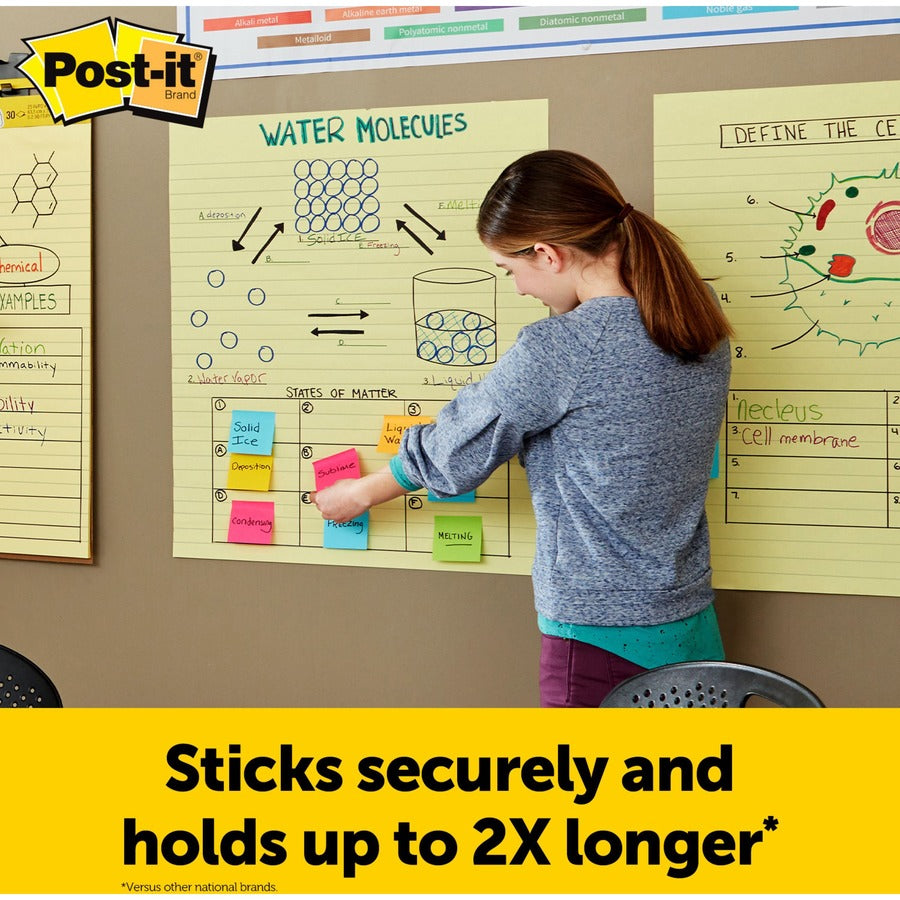 Post-it® Self-Stick Easel Pads with Faint Rule
