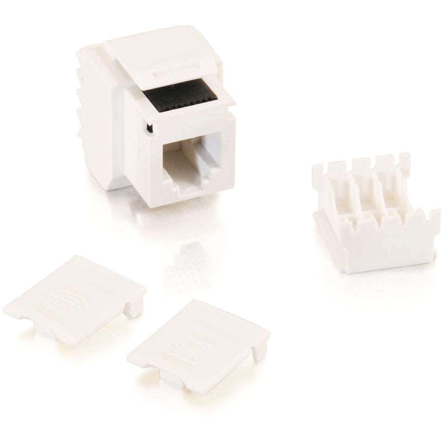 C2G Cat3 RJ11/RJ12 Keystone Jack - White