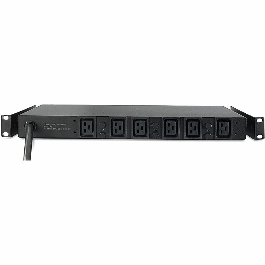 Rack PDU, Basic, 1U, 14.4kW, 208V, (6) C19