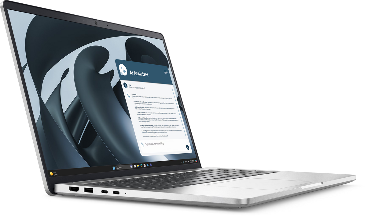 Dell Open Box - Dell PB16255 Pro 16 Plus 16" Notebook - Full HD AMD Ryzen 5 220 16GB 256GB W11P