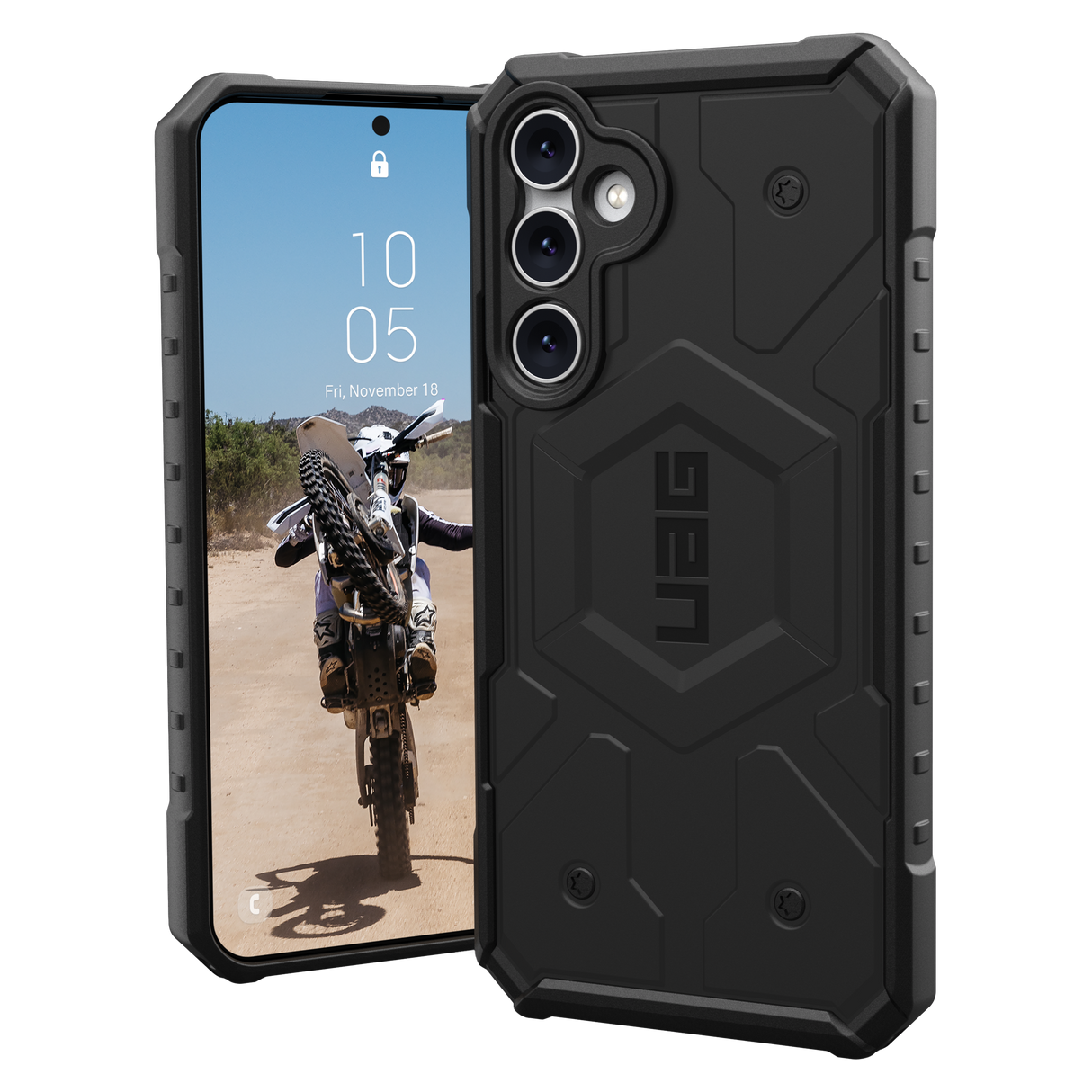 Urban Armor Gear Uag - Pathfinder Case For Samsung Galaxy S23 Fe - Black
