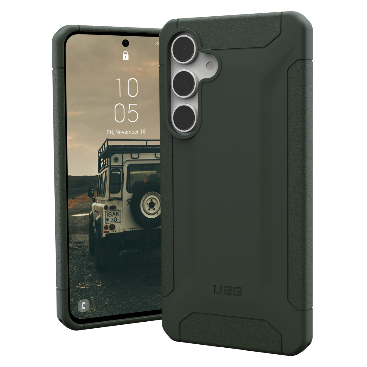 Urban Armor Gear Uag - Scout Case For Samsung Galaxy S24 Fe - Olive Drab