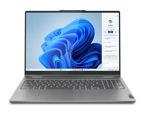 Lenovo IdeaPad 5 16IRU9 83DU0005US 16" Touchscreen Convertible 2 in 1 Notebook - WUXGA - Intel Core 5 120U - 8 GB - 512 GB SSD - Englische (US) Tastatur - Luna Gray